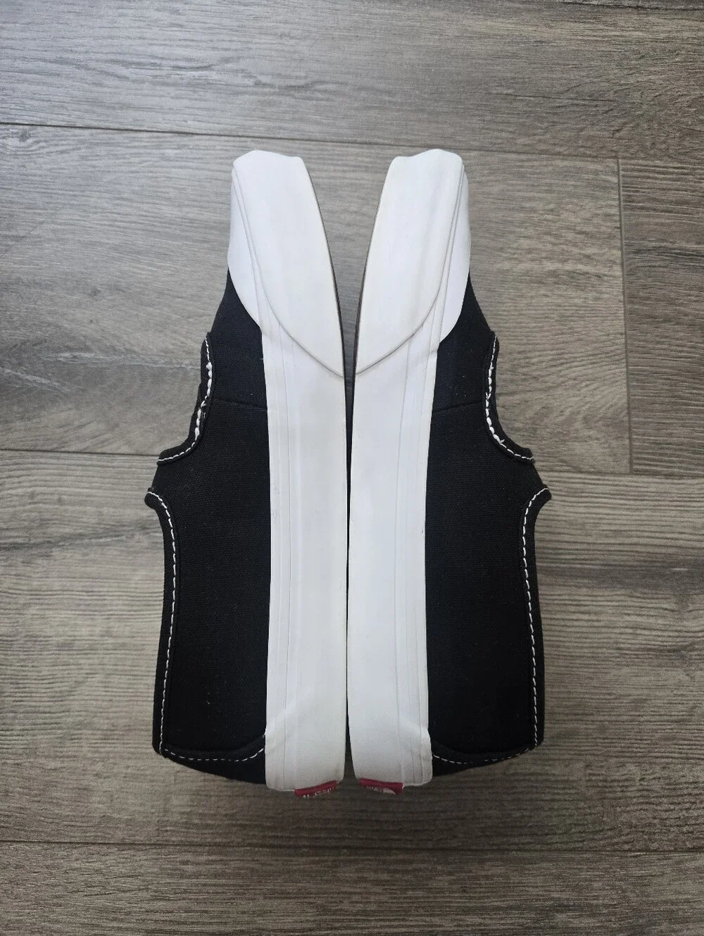 Vans Mary Jane Kids Size 2.5 Black White Skater Preppy Summer
